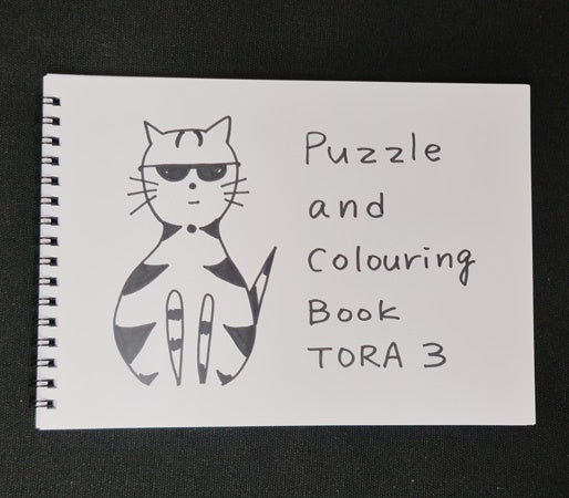 Puzzle & Colouring Book Tora 3